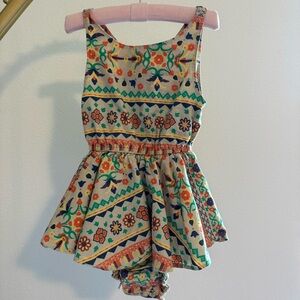 Little Minis Toddler Twirl Boho Dress  - 3T